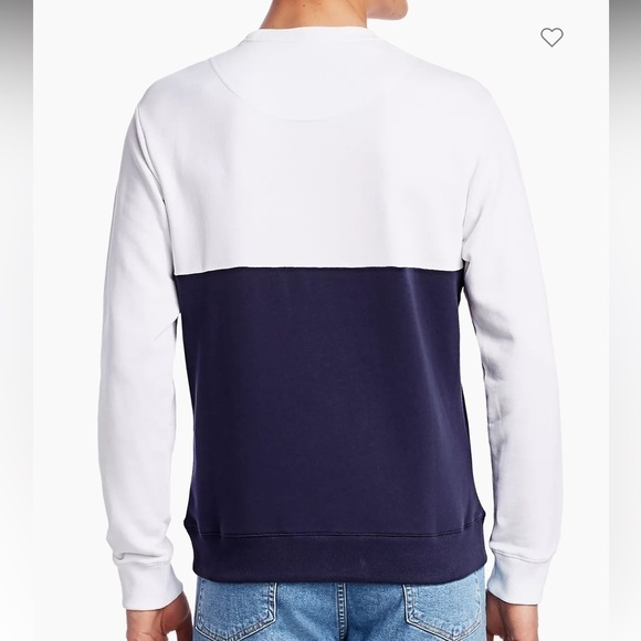 Kenzo Colorblocked Logo Embroidered Crew Sweatshirt - Picture 4 of 16